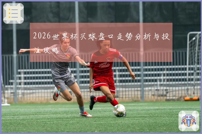 2026世界杯买球盘口走势分析与投注攻略