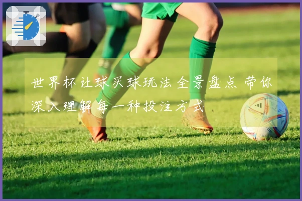 世界杯让球买球玩法全景盘点 带你深入理解每一种投注方式