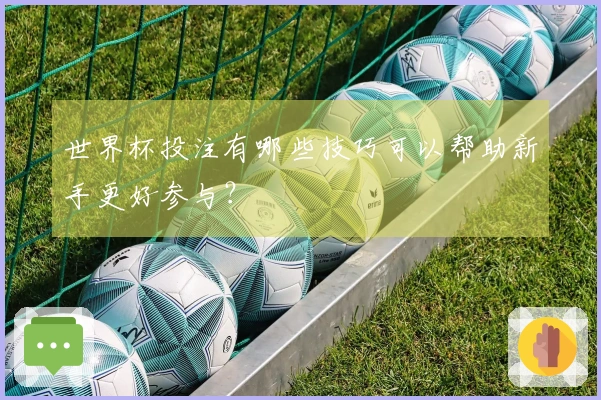 世界杯投注有哪些技巧可以帮助新手更好参与？