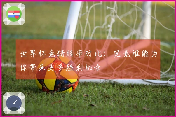 世界杯竞猜赔率对比：究竟谁能为你带来更多胜利机会