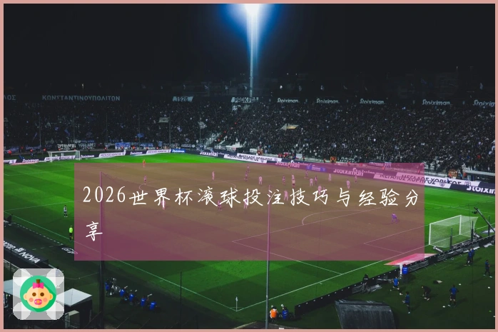 2026世界杯滚球投注技巧与经验分享